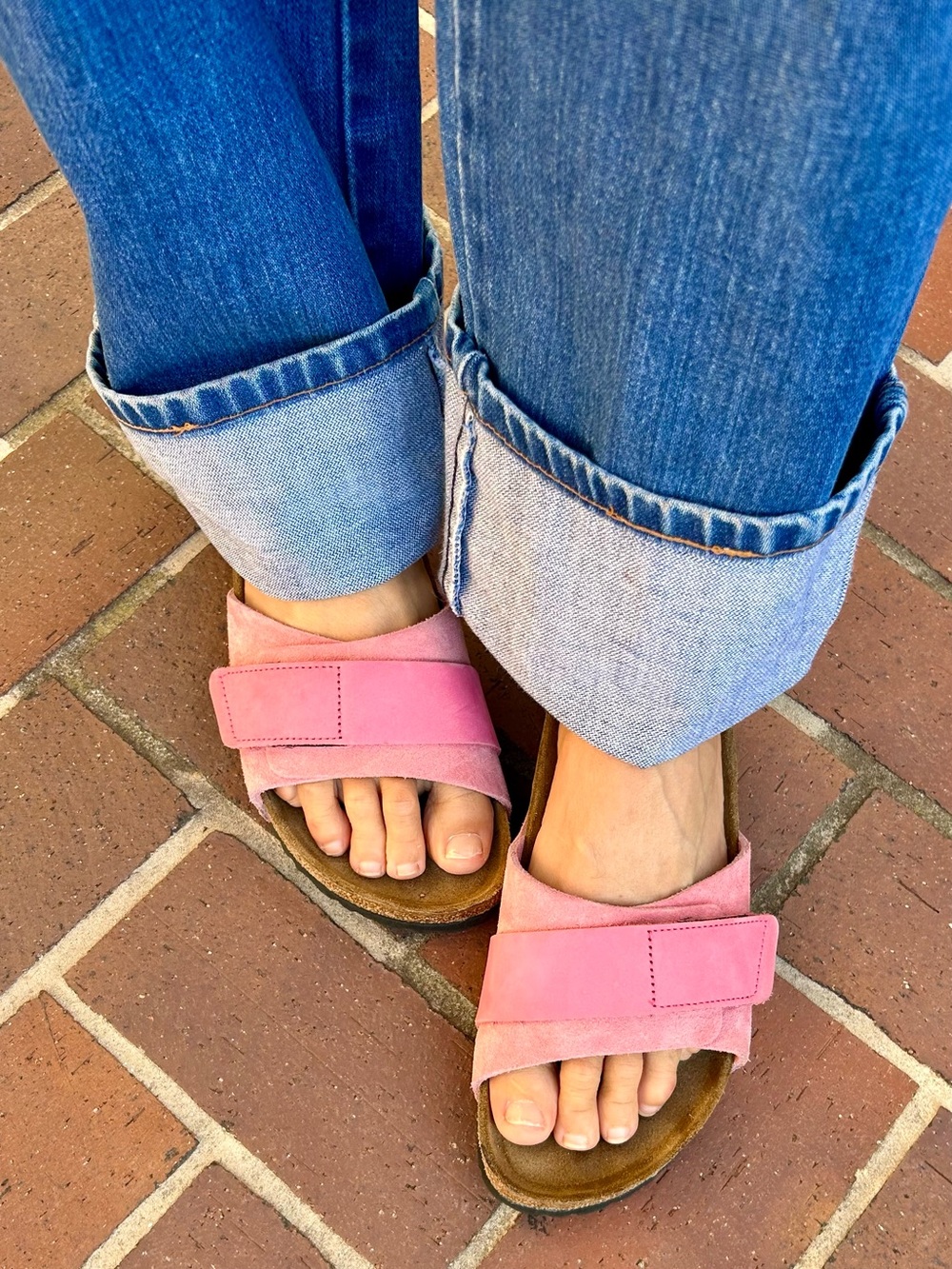 Birkenstock Oita Slide Sandals Candy Pink Size 40